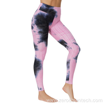 Sports Honeycomb Bubble Leggings